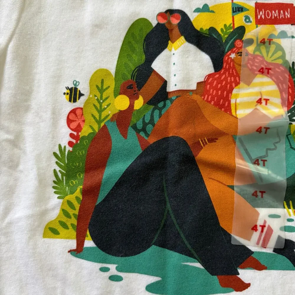 Old Navy | International Women's Day T-shirt NWT 4T